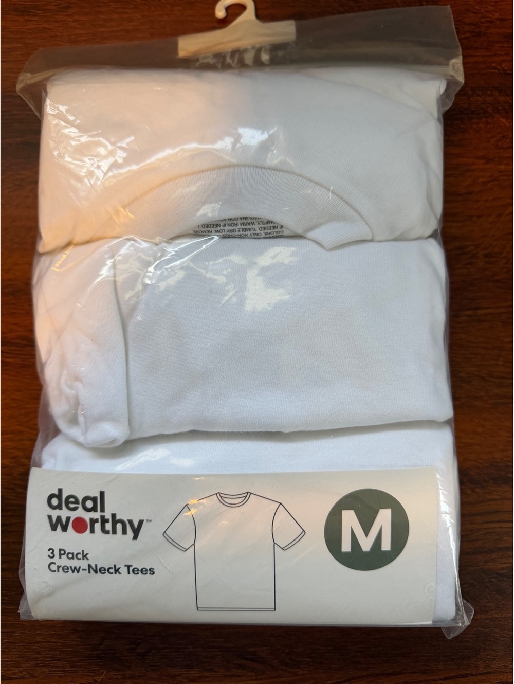 Deal Worthy 3 pack crewneck tees size M